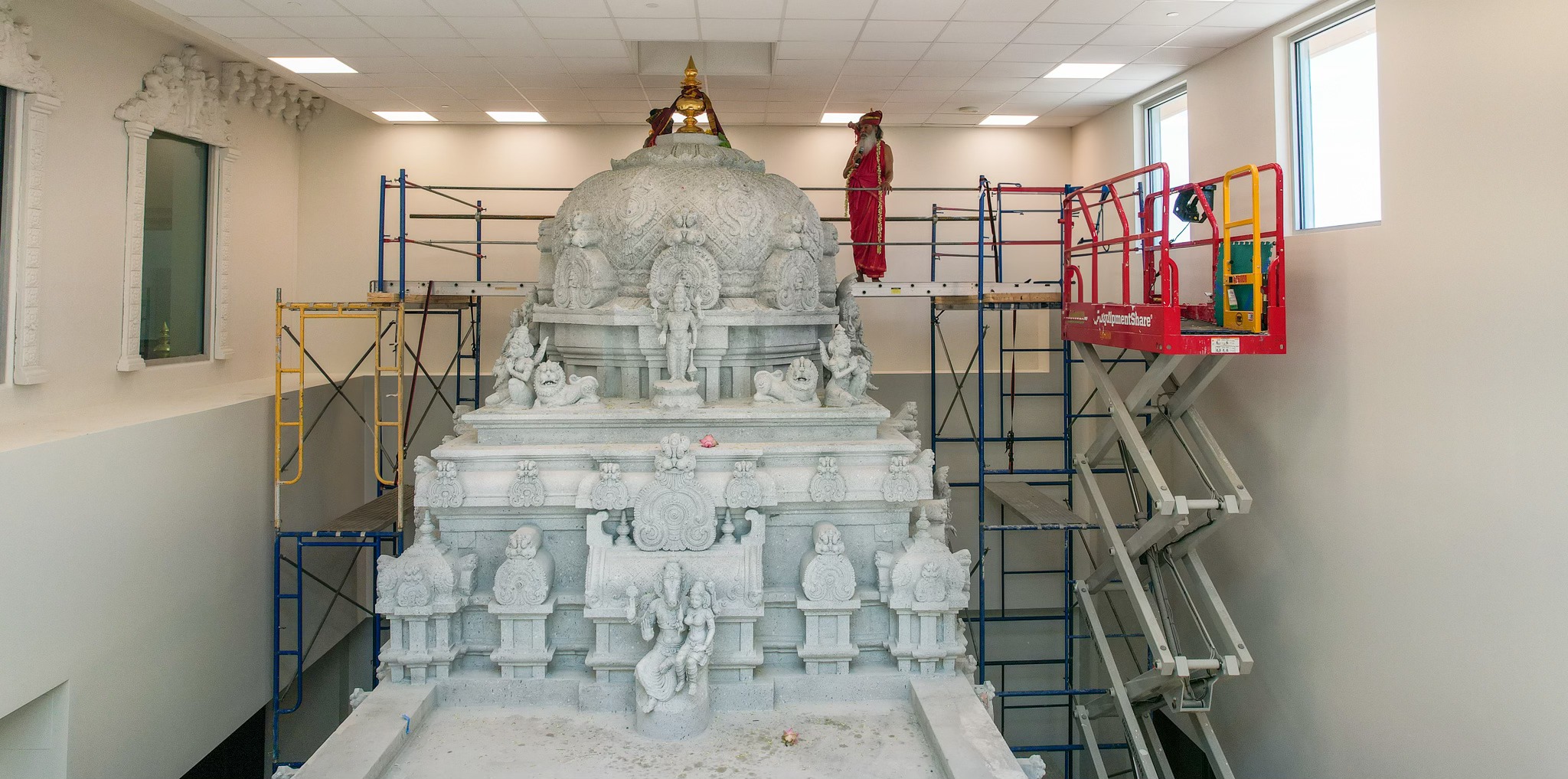 Sri Kalyāṇa Venkateśwara Swamy Temple — Mahā Kumbhābhiṣeka & Prāṇa Pratiṣṭhā, Karya Siddhi Hanuman Temple · Frisco, TX